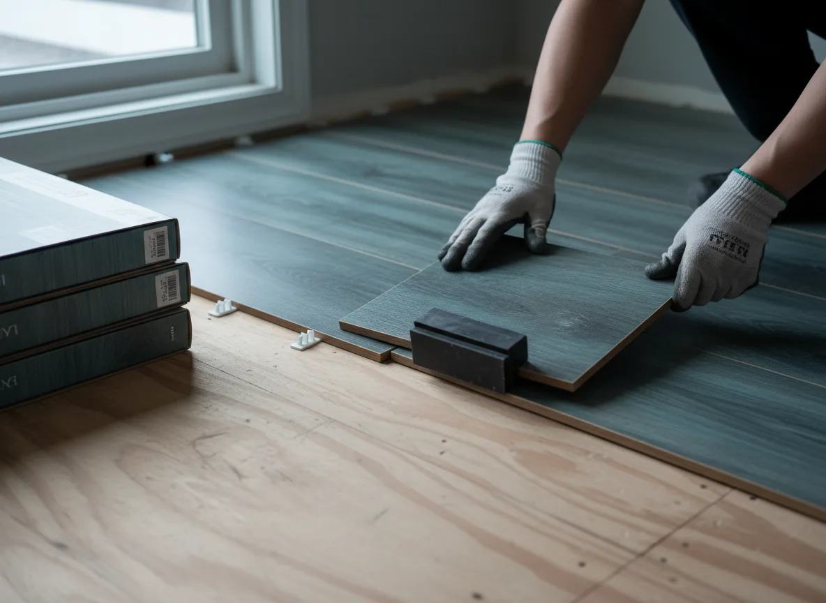 Luxury Vinyl Plank Installation company in Melcher Dallas, IA